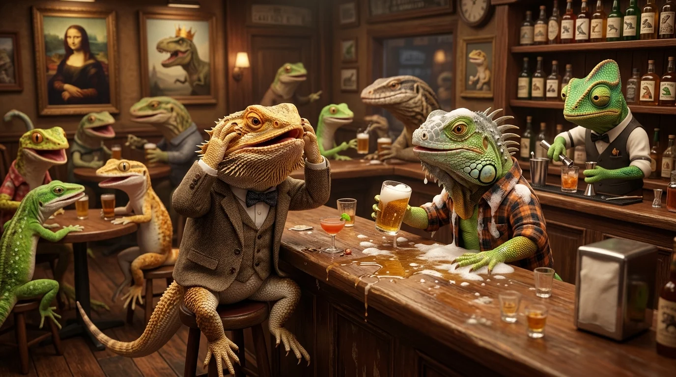 Short Reptile Puns